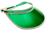 Accountant's green eyeshade