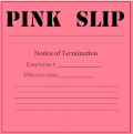 Pink slip